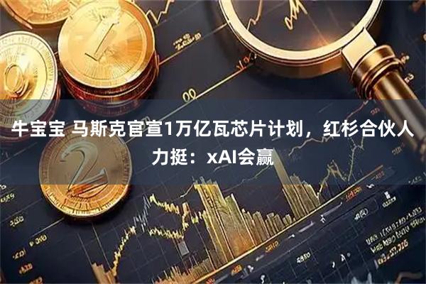 牛宝宝 马斯克官宣1万亿瓦芯片计划，红杉合伙人力挺：xAI会赢
